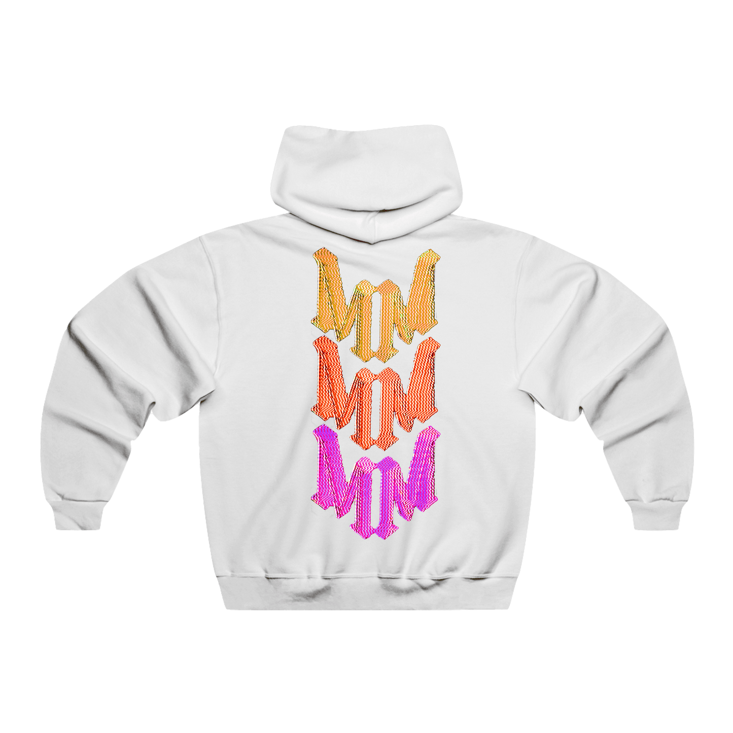 Yellow Multicolor Logo Hoodie