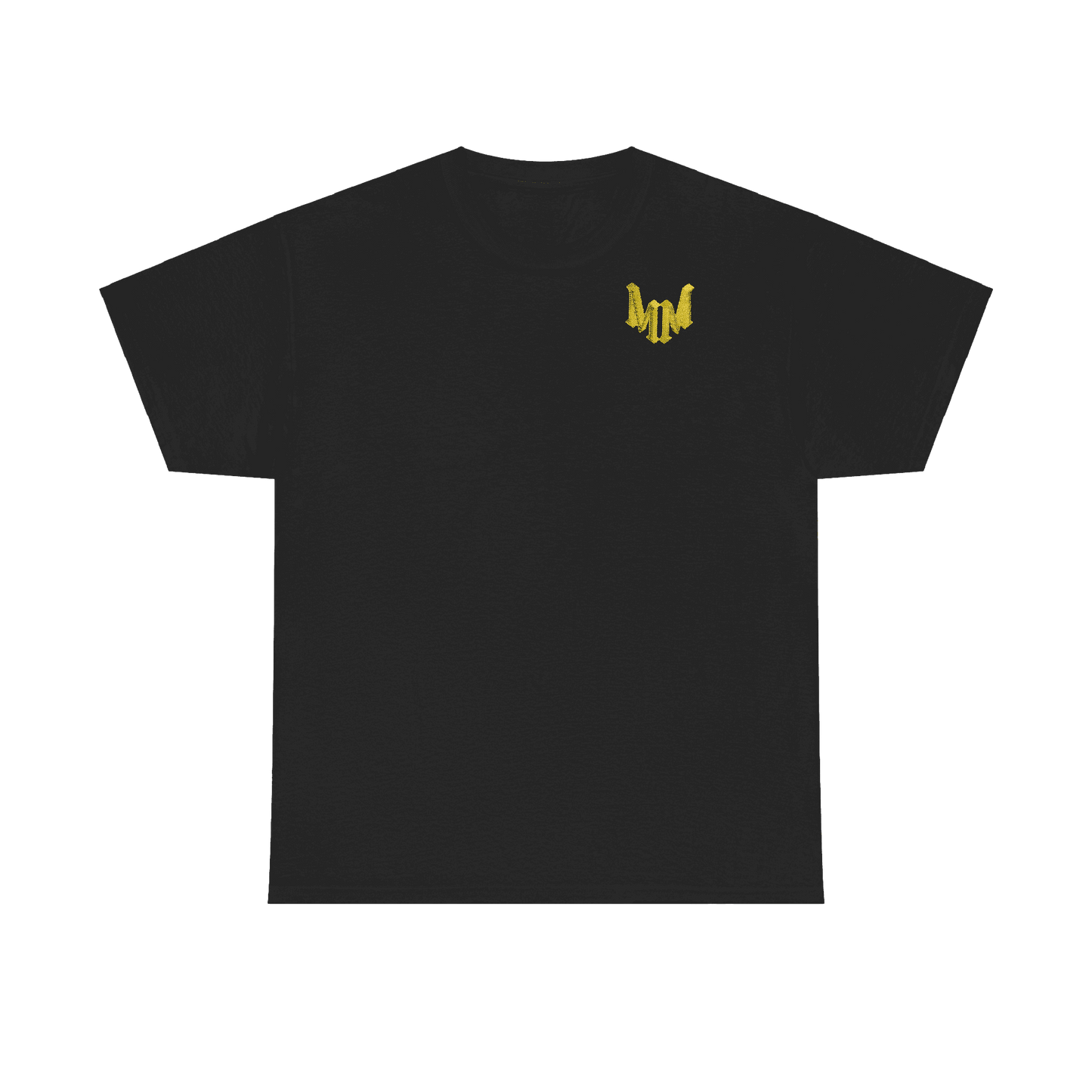 Black Yellow Chromatic Face Tee