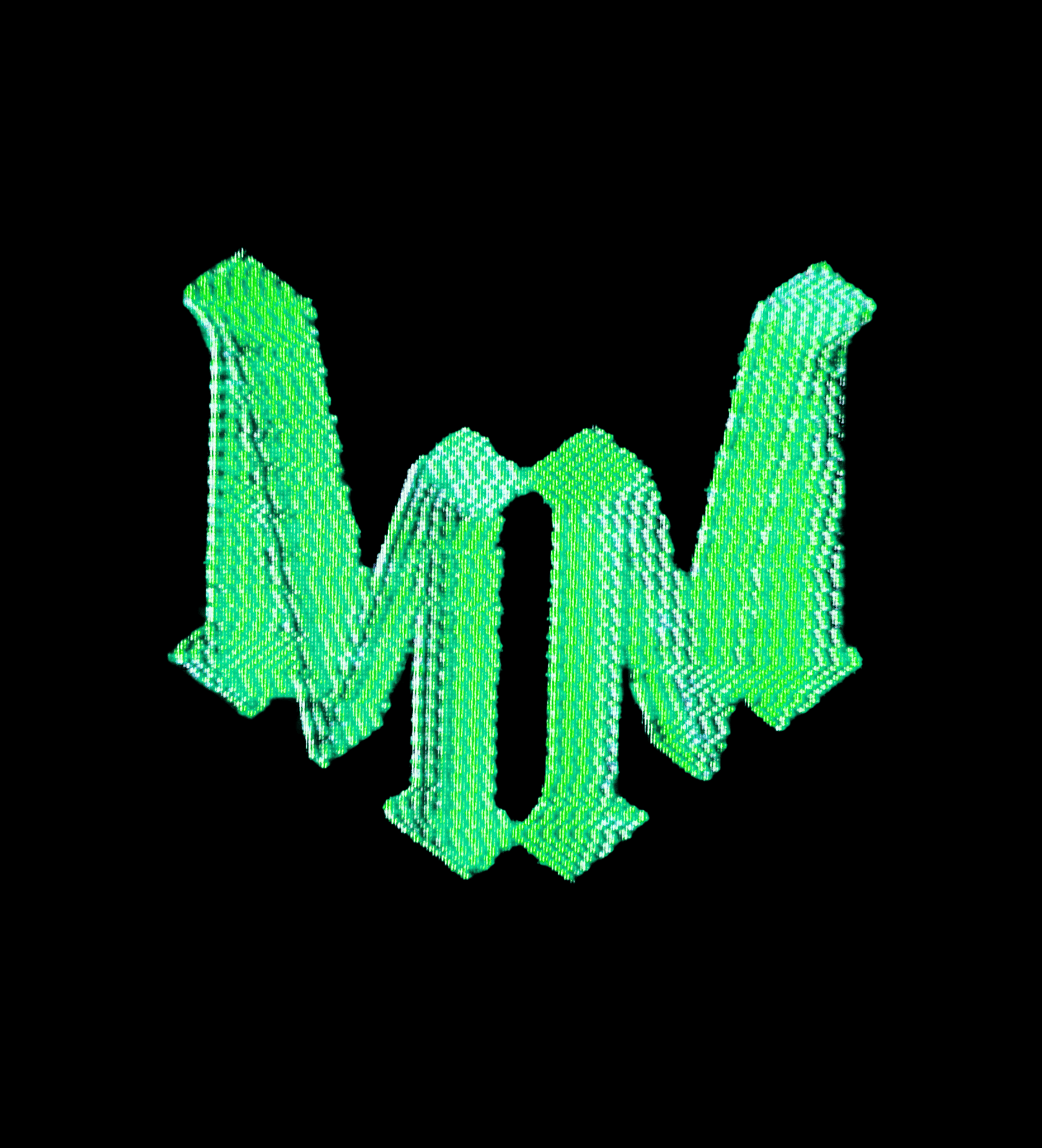 Light Green M Logo Hoodie