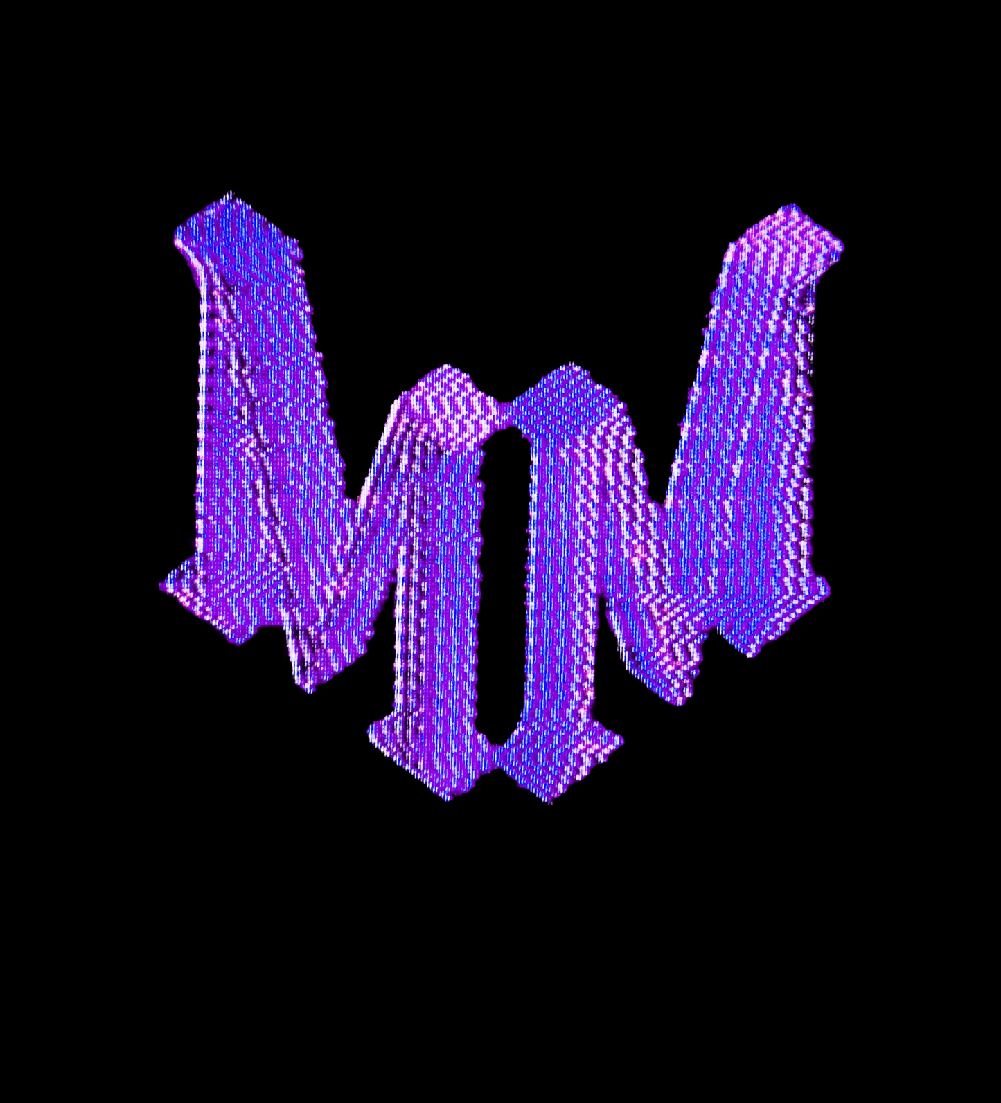 Light Purple M Logo Hoodie