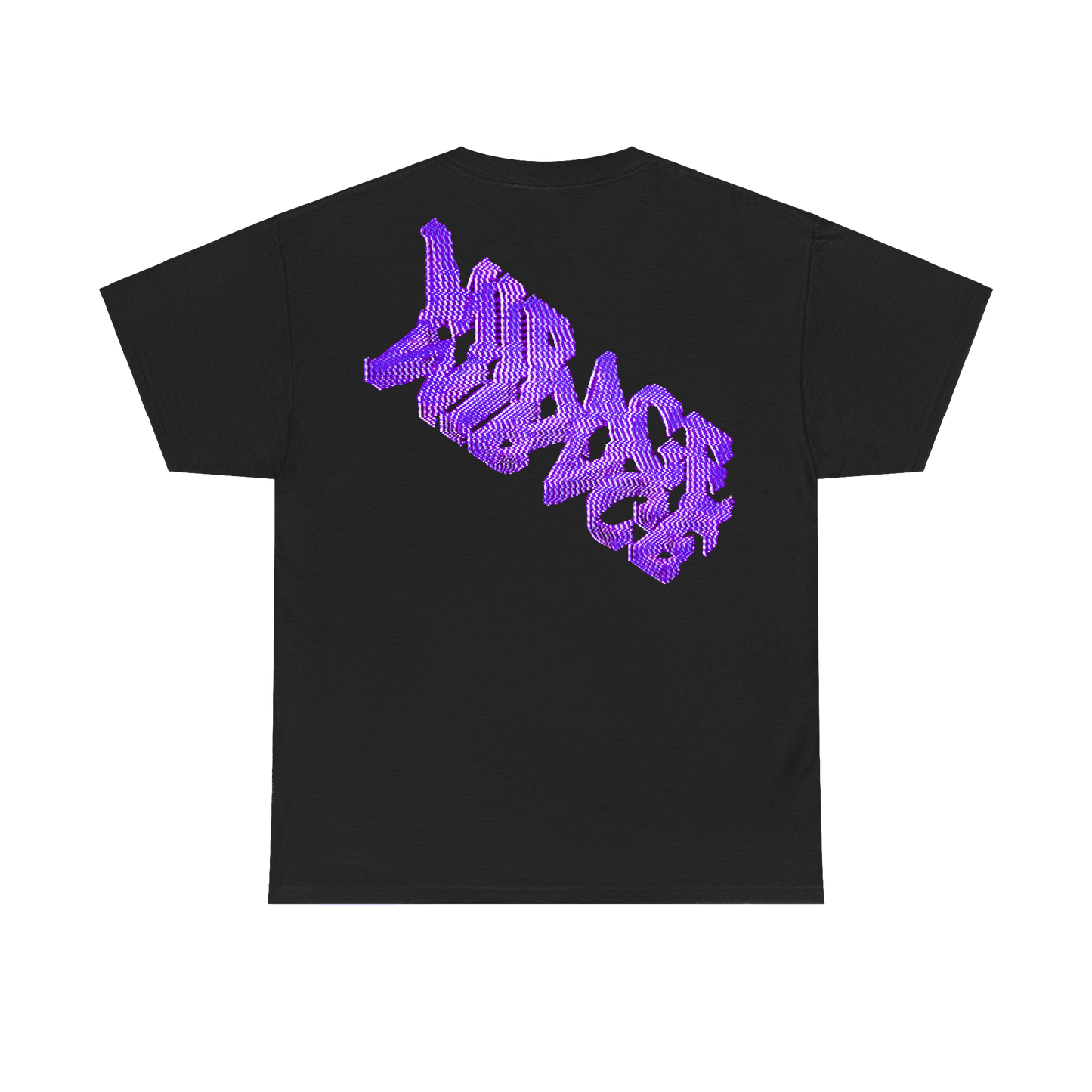 Black Purple Logo Tee