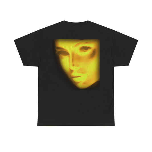 Black Yellow Chromatic Face Tee