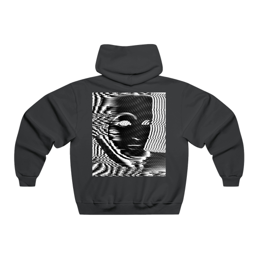 Black "Mask Face" Hoodie