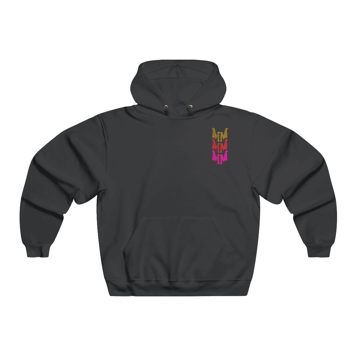 Yellow Multicolor Logo Hoodie