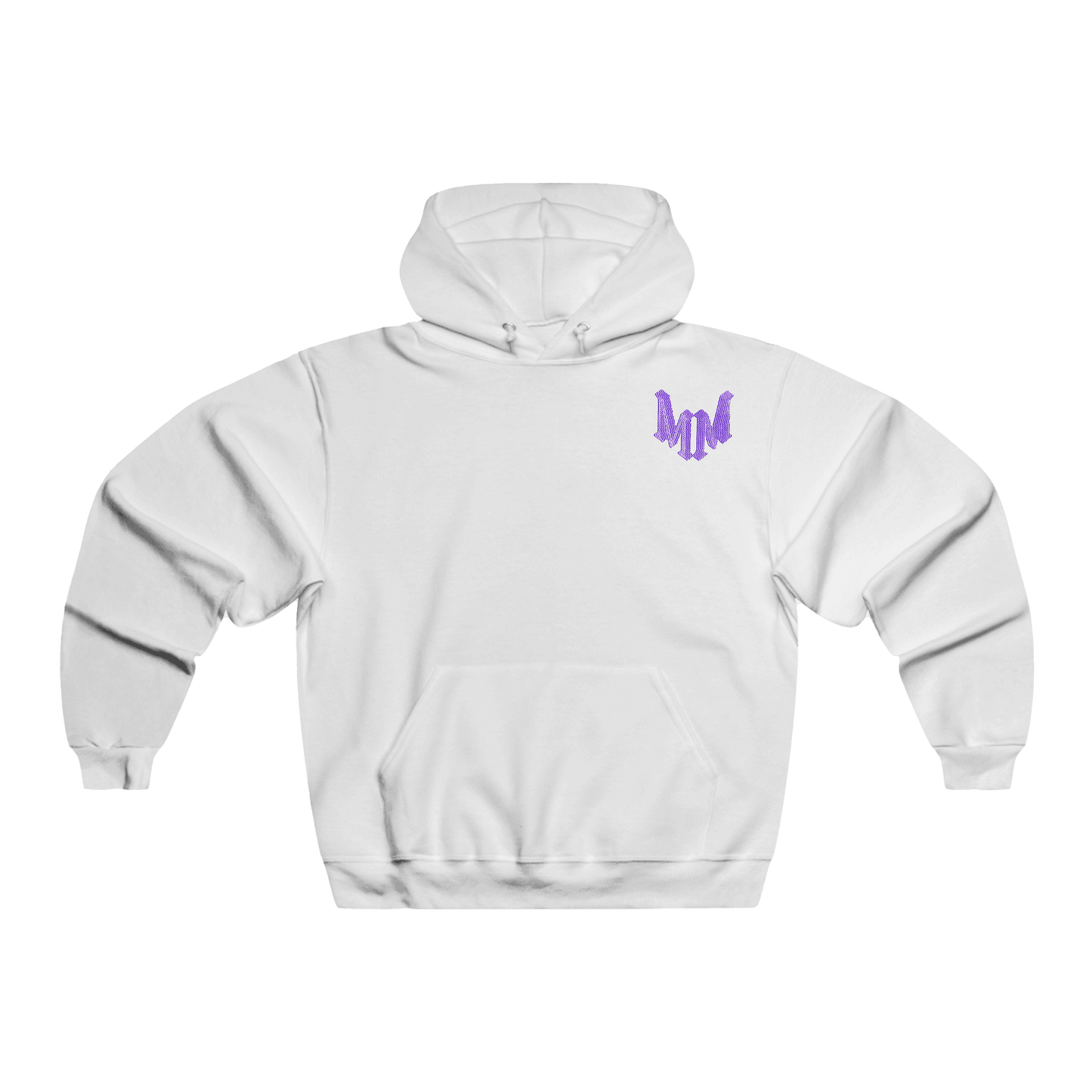 White "Lightning Face" Hoodie