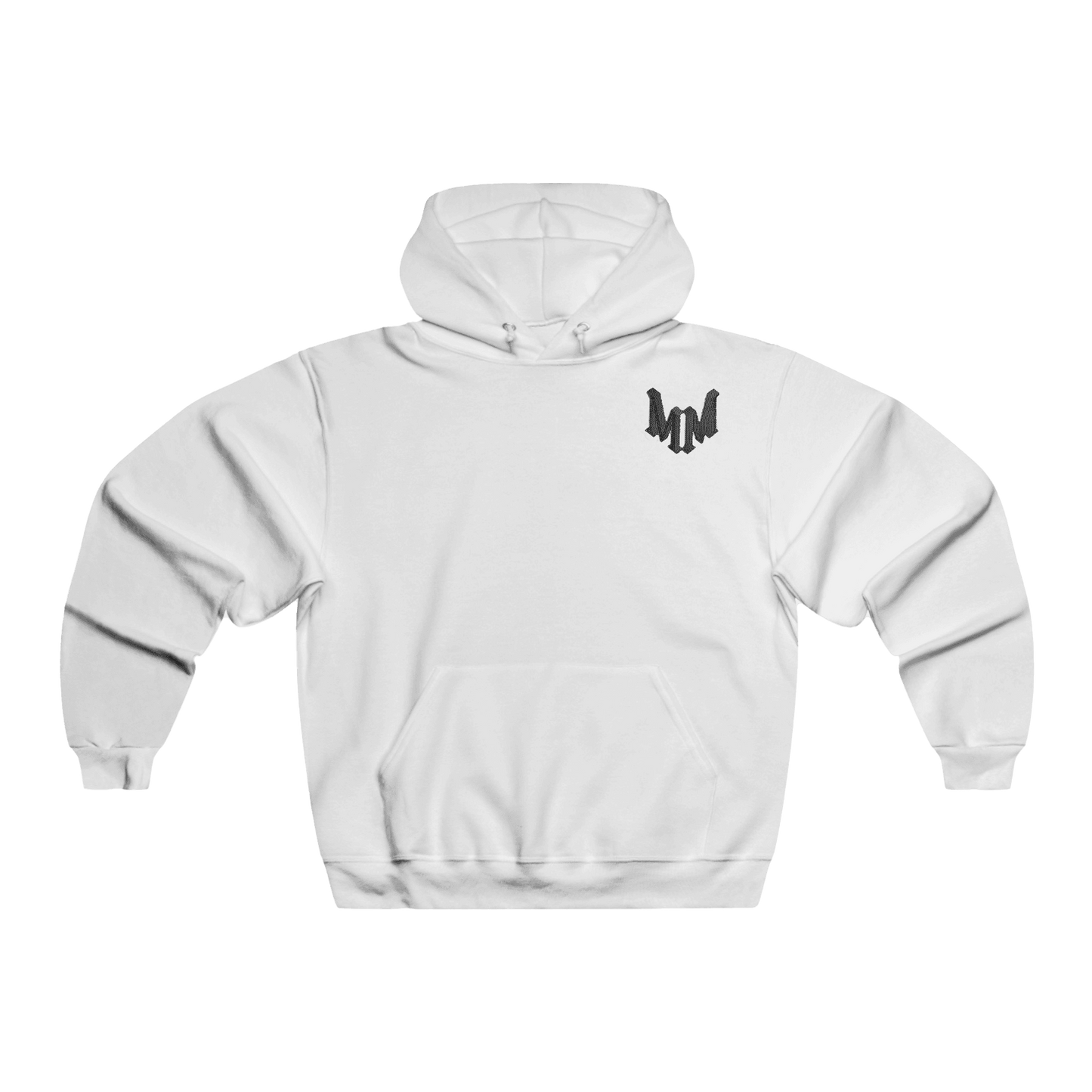 White "Mask Face" Hoodie