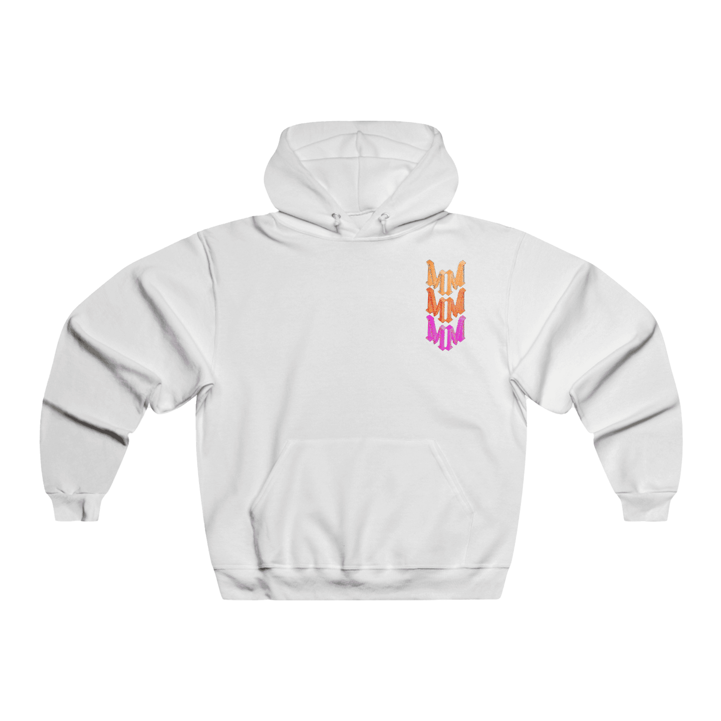 Yellow Multicolor Logo Hoodie